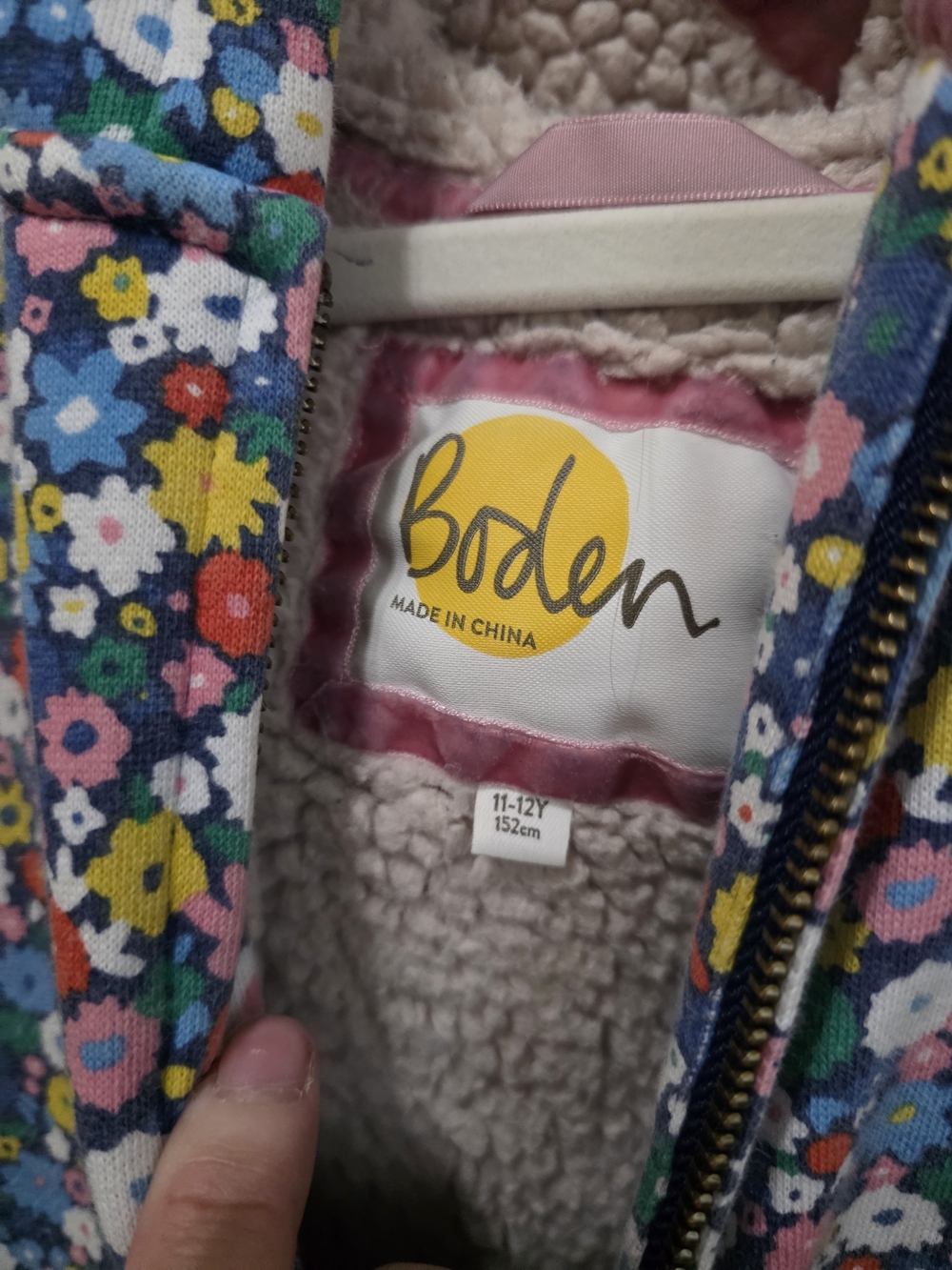 Mini Boden Sherpa Jacket - Picture 3 of 3